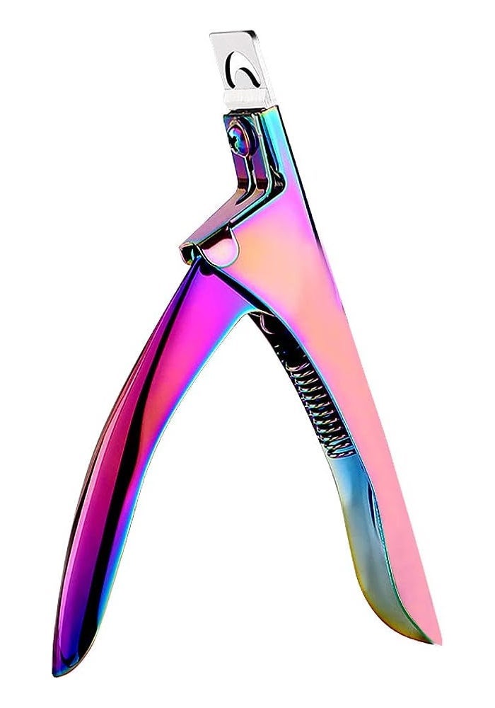 SUMAJU Professional Acrylic Nail Clippers - Rainbow - Image 1